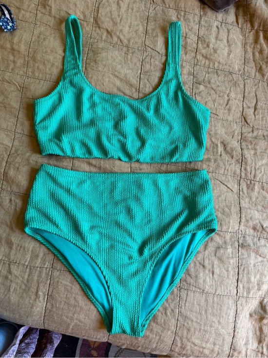 Other - High waisted bikini set 💚GREEN💚